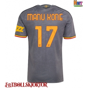 AS Roma Manu Kone #17 Tredjetröja 2026-27 Kortärmad
